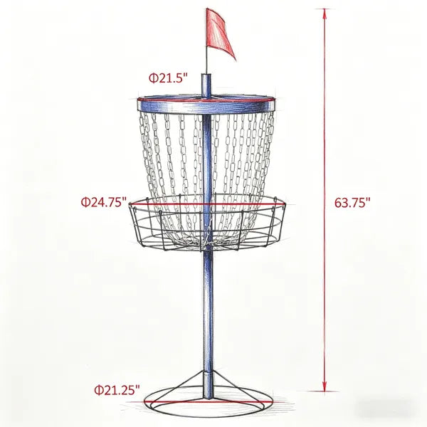 Disc Golf Panier cible