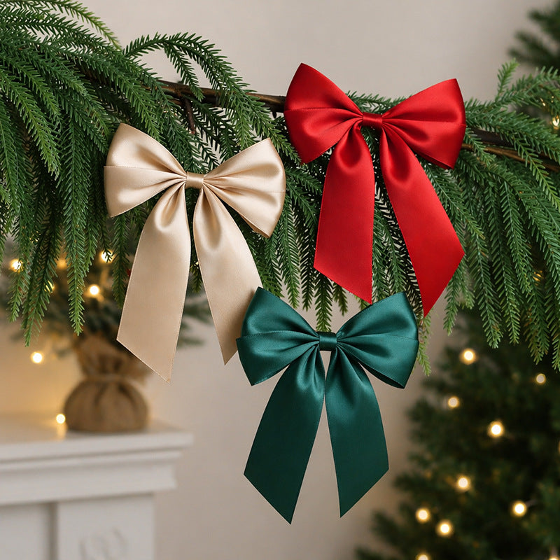 Bow de Noël bricolage arbre de Noël ornement