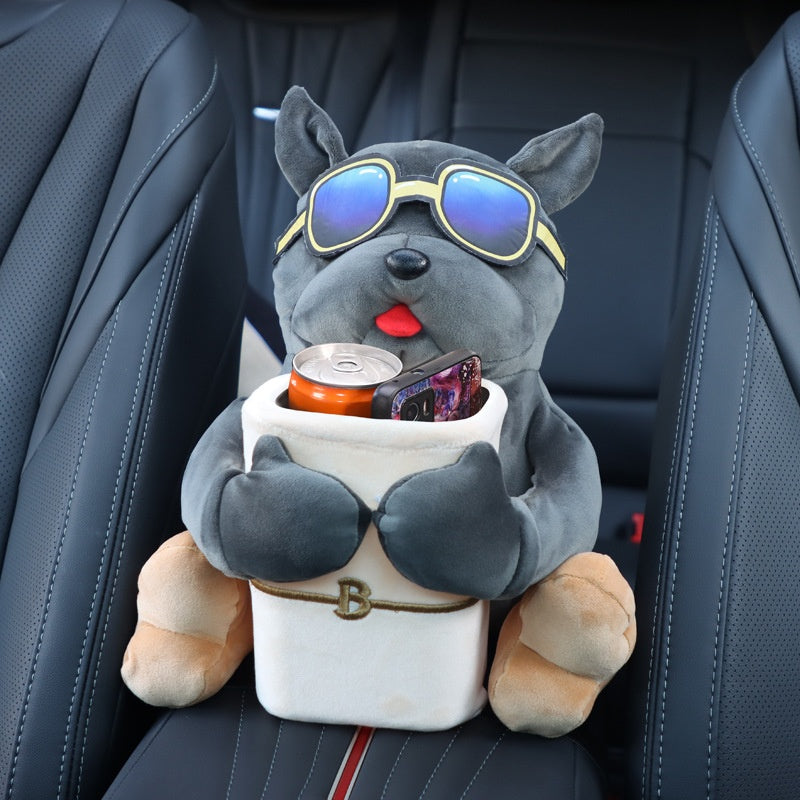 Boîte de tissu de voiture Voiture Créativité Hommes conduite principale Armres Boîte suspendu