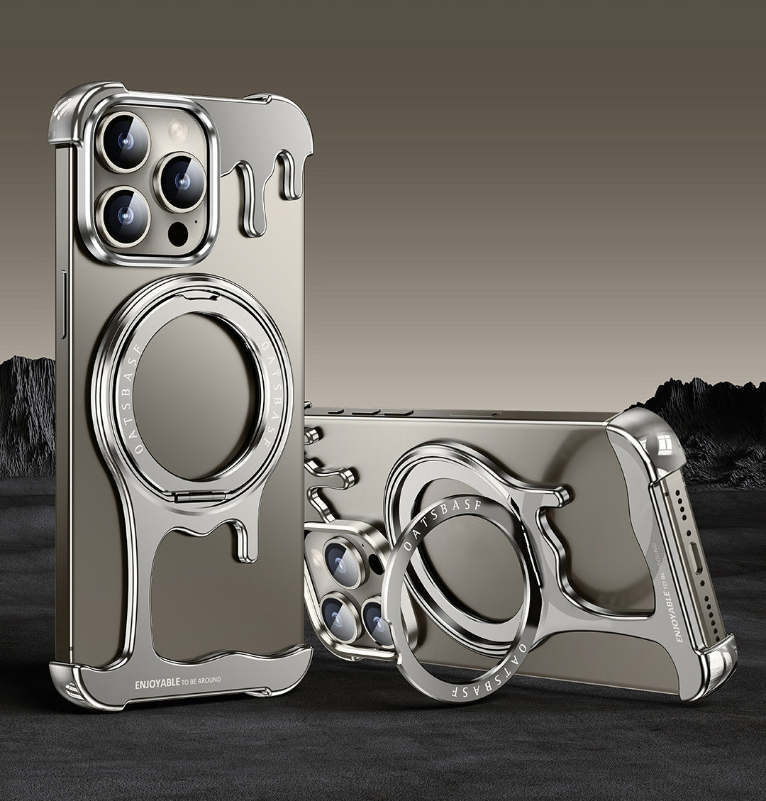 Boîtier de téléphone en métal liquide sans cadre