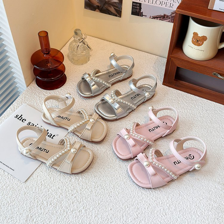 Summer Girls' Coréen-Style Princesse Sandales