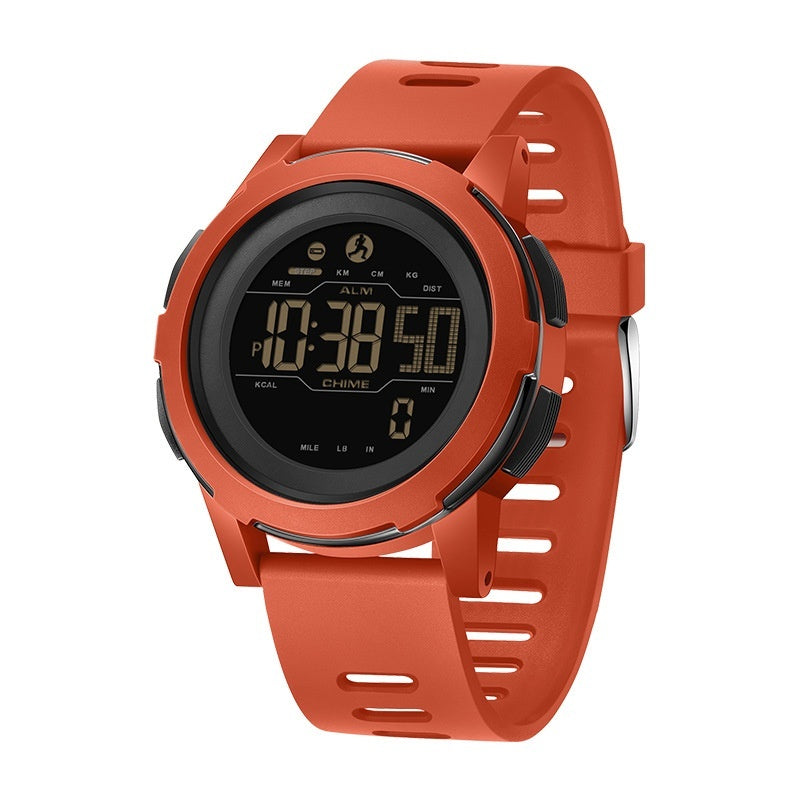 Sanda Calories Imperméable Multifonctionnel Shockproof Smart Homme et Femmes Montre