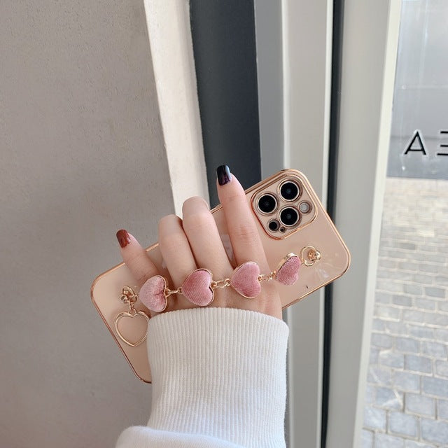 Téléphone mobile Shell All-inclusive Electroplating XR Love Bracelet