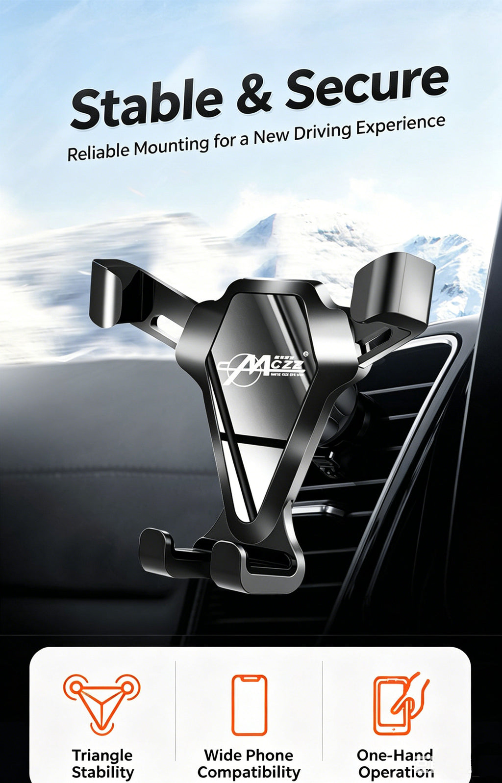 Gravity Car Phone Mount