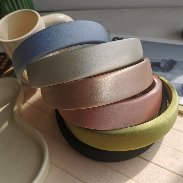 Bandeau en soie satinée polyvalente pour femmes