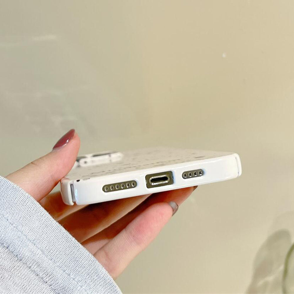 Étui téléphonique simple à l'encre Splash