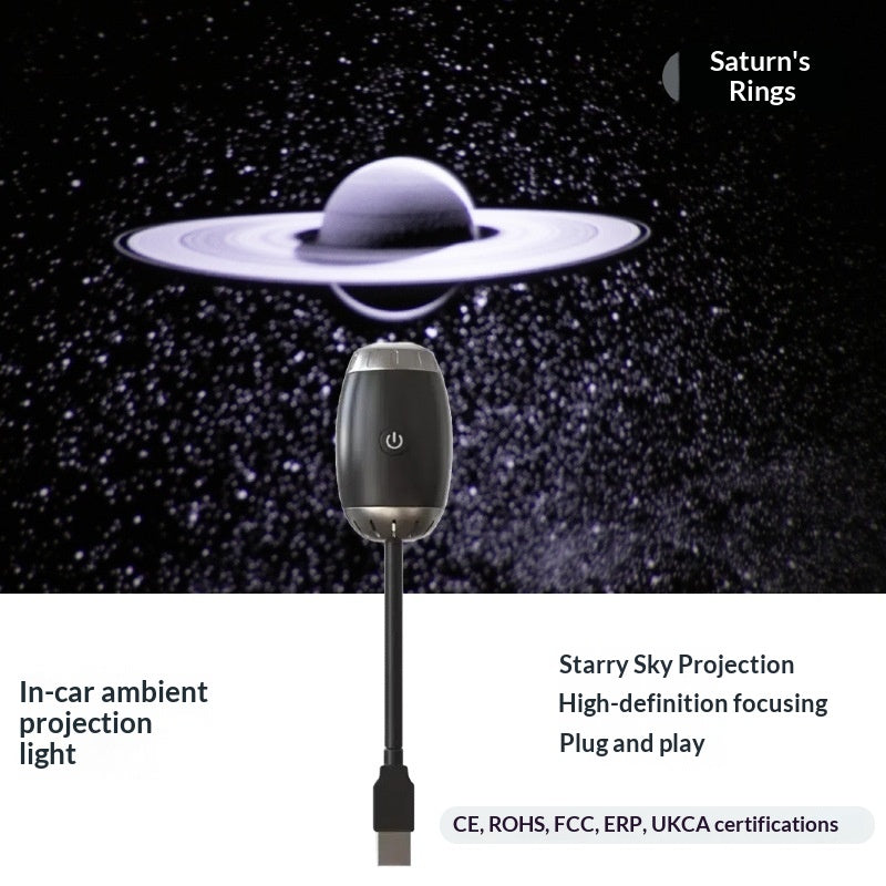 La Voie lactée montée sur voiture USB Starry Sky Atmosphere Light