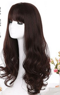 Perruque à cheveux bouclés