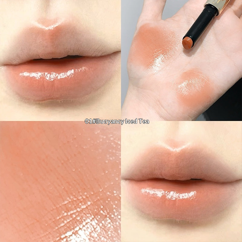 Light-holding Solid Lip Gloss for Girls Smooth Soft and Non-stick