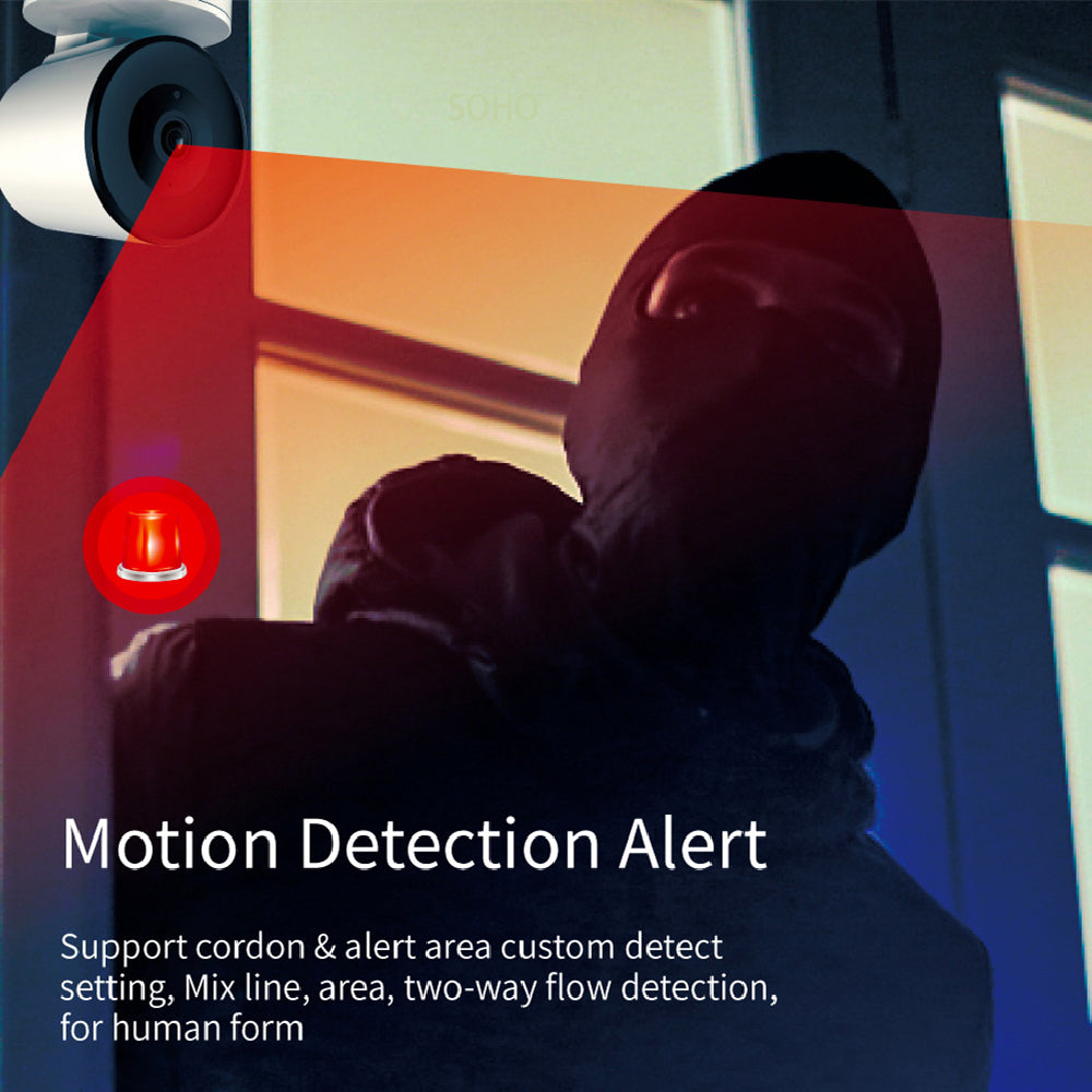 Smart Wifi 2-3 MP Caméra 1080 P Sécurité Suivi automatique Motion Dedecting