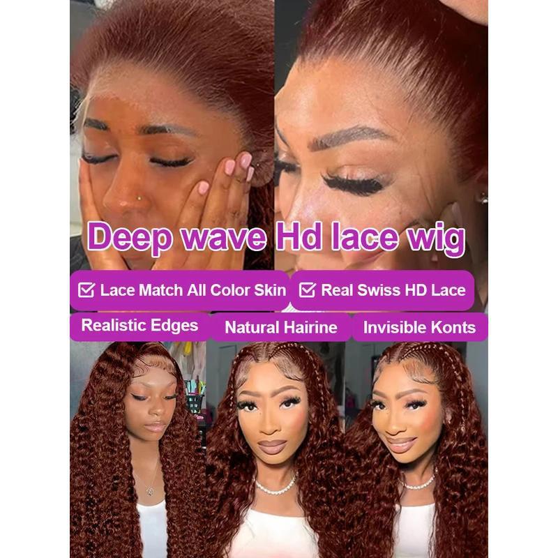 Noël Halloween Deep Curly Wig