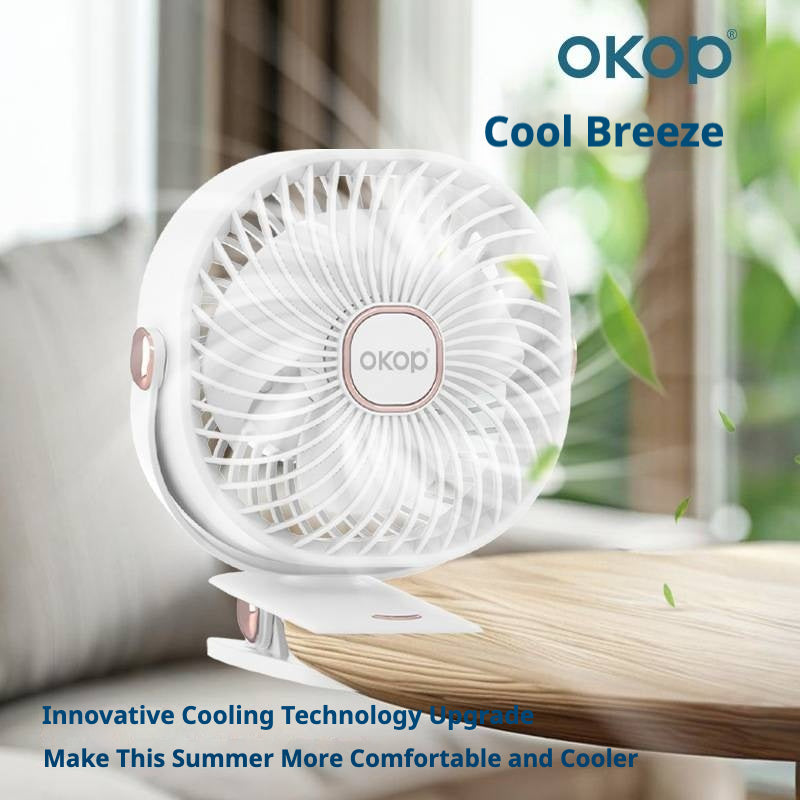KP-F06 Ventilateur de bureau pliable multifonctionnel portable KP-F06