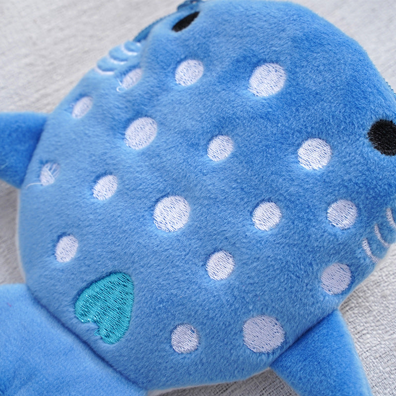 Pendentif de dessins animés en peluche de pièces de Shark pour enfants