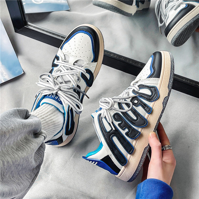 Hommes et femmes Bas-top lettre Niche chaussures de conseil