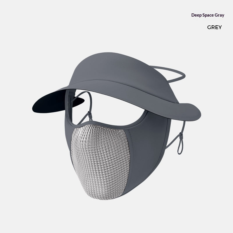 Cyclisme Masque de protection solaire unisexe de sport de plein air avec protection UV