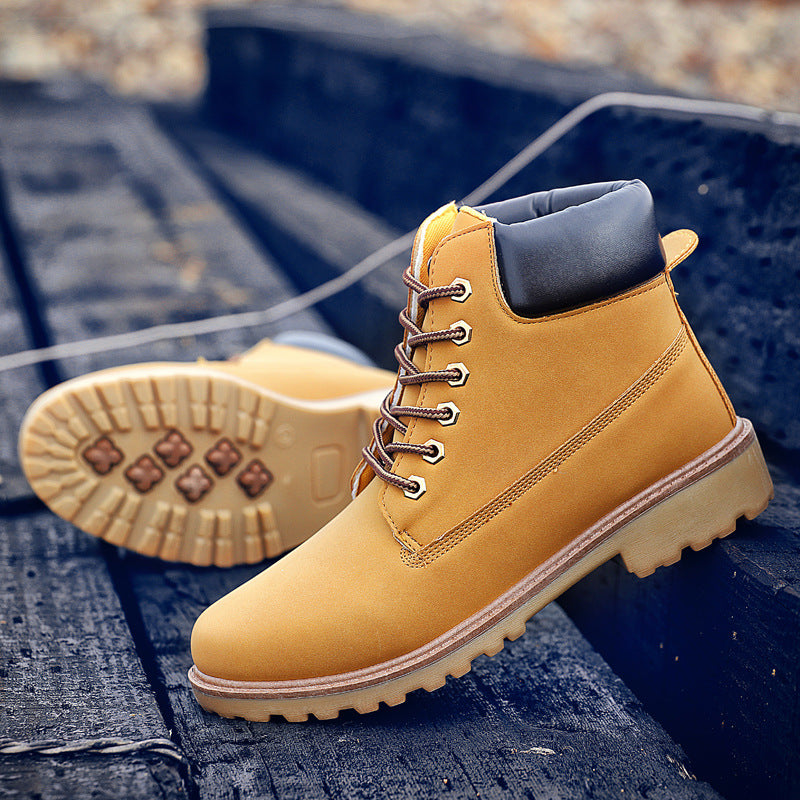 Bottes de neige à haut niveau tendance