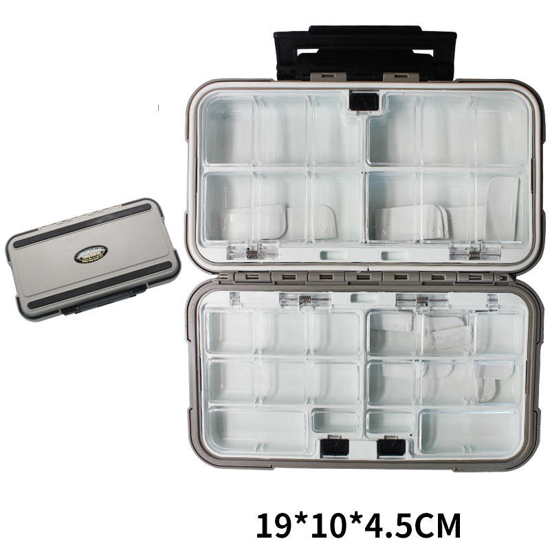 Fournitures de pêche Double couche d'accessoire de printemps Box