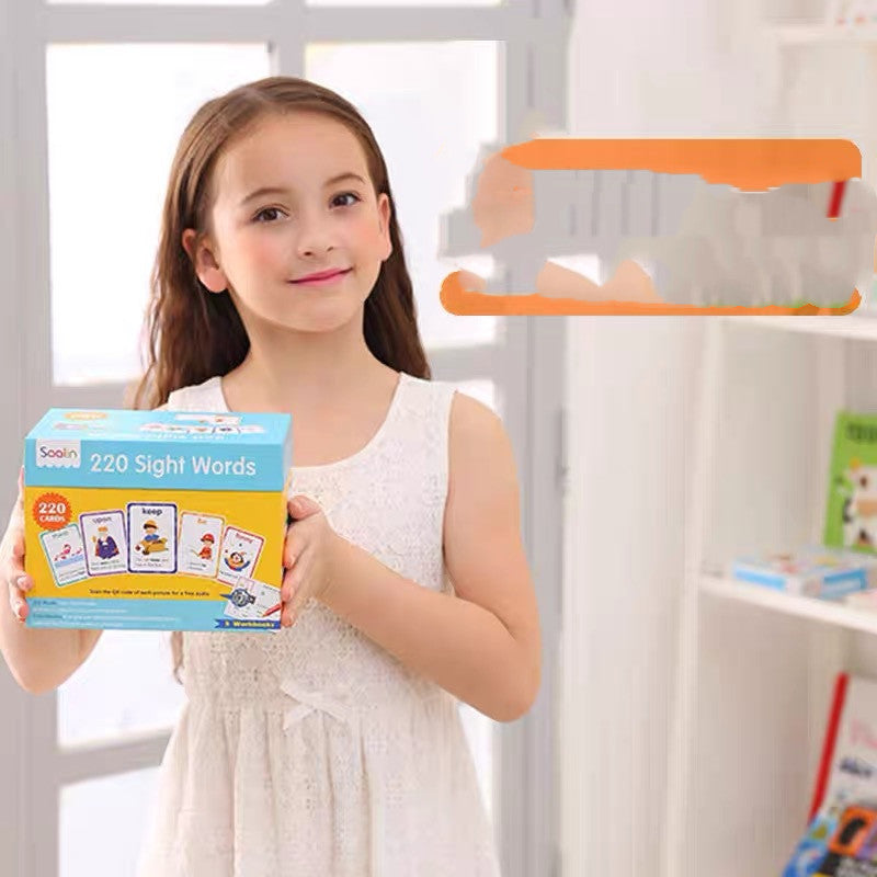 Carte verbale haute fréquence pour l'éducation de la petite enfance