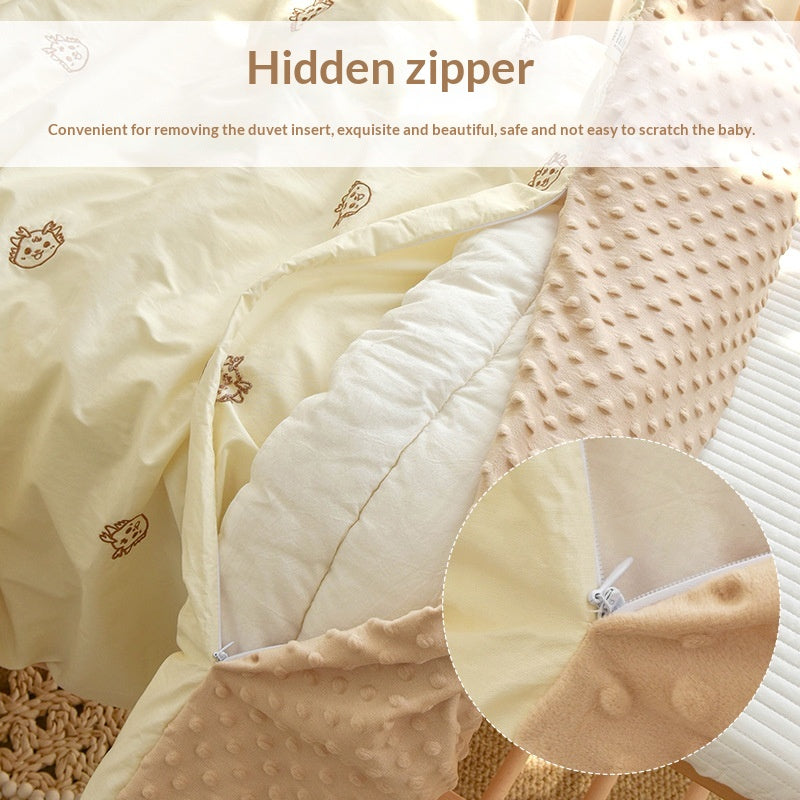 Couverture de couettes en coton pur bébé
