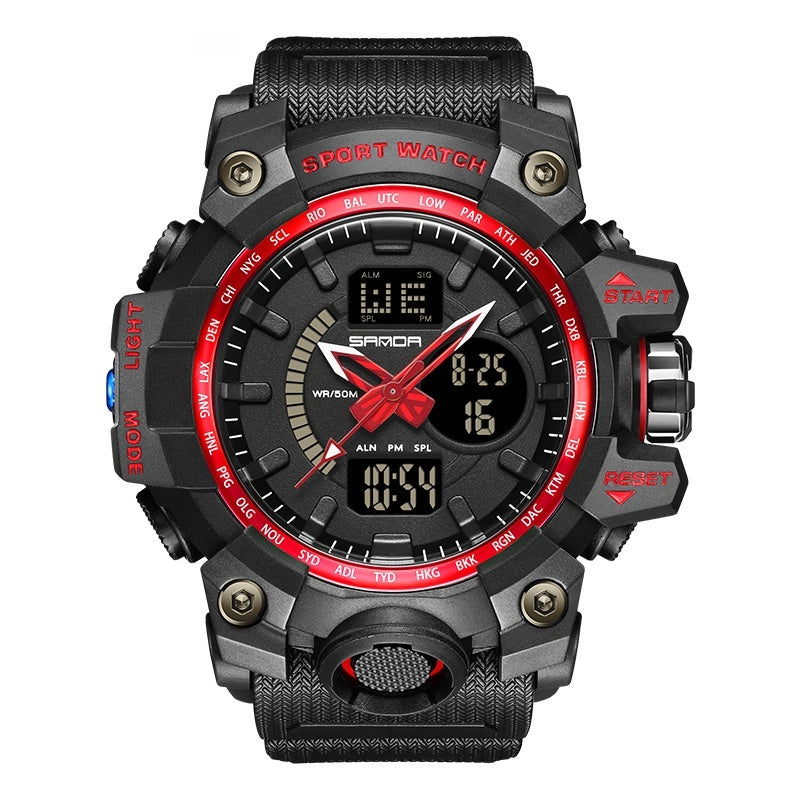 Électronique Jeunes Étudiant Mode Tendance Cool Montre pour hommes