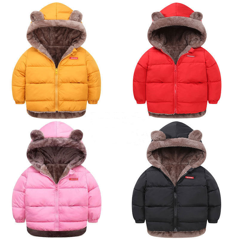 Veste d'hiver rembourrée en coton pour garçon