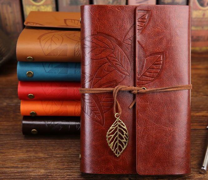 Carnet de notes pour feuilles vintage
