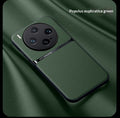 Lumière de luxe cuir-grain magnétique de voiture Lens-Cover Full-Body Drop-Resistant Protecti