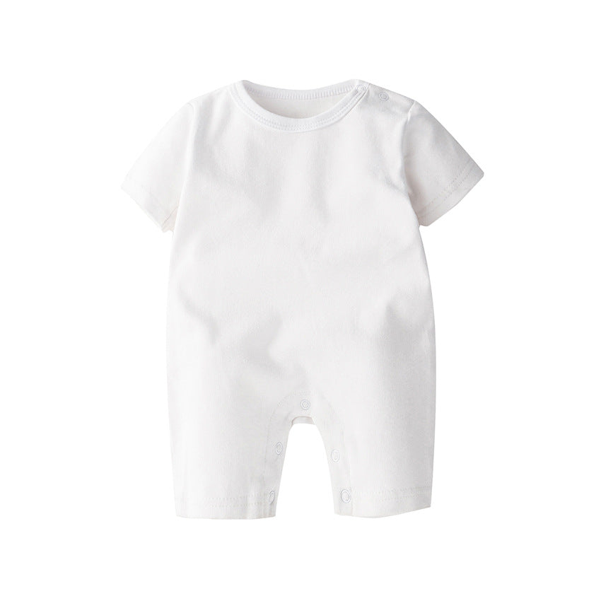 Chemise bébé et bébé coton manches courtes