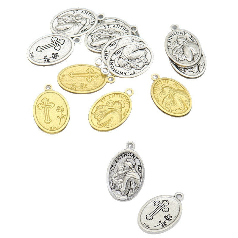 Accessoire Pendentif Rosary Vintage Personnalisé