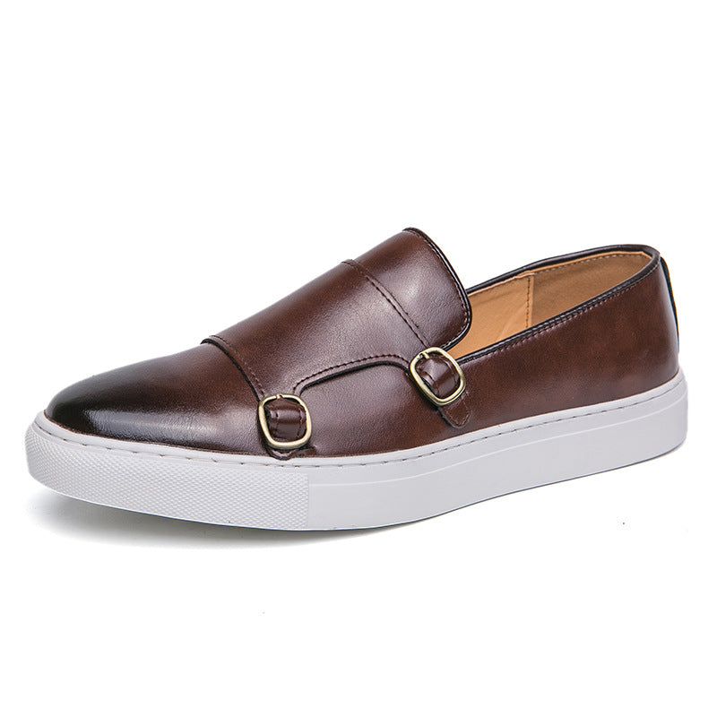 Homme Business Casual Sneakers Mode britannique Chaussures tout en correspondance