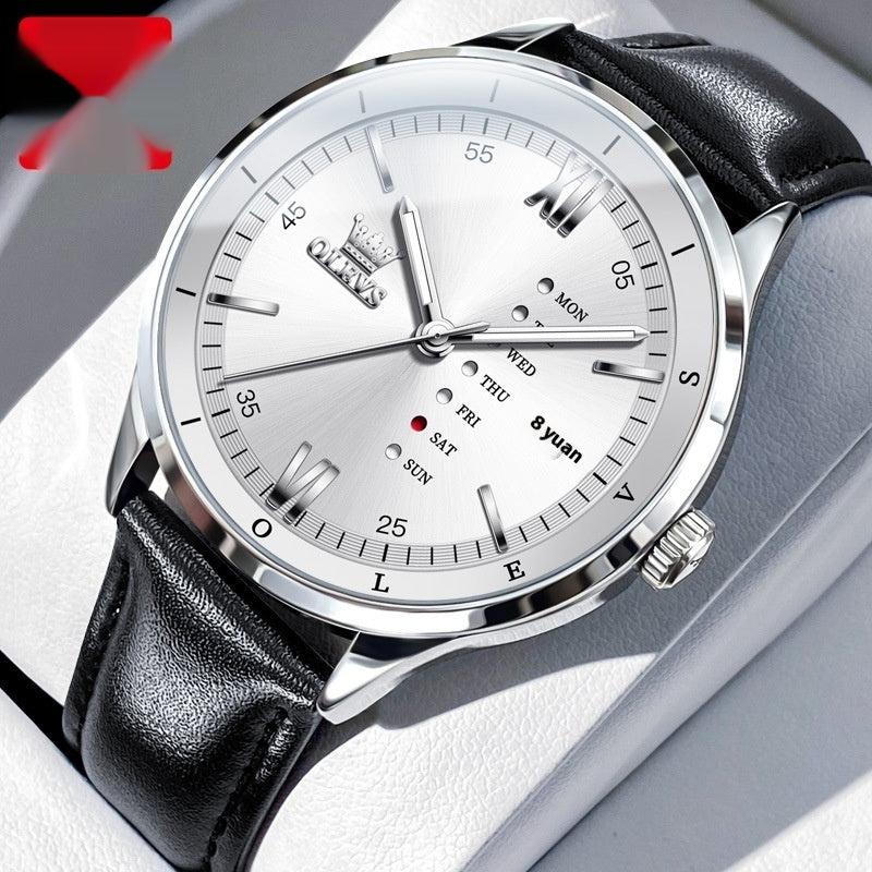 Montre Quartz multifonctions Bonnes montres imperméables pour hommes