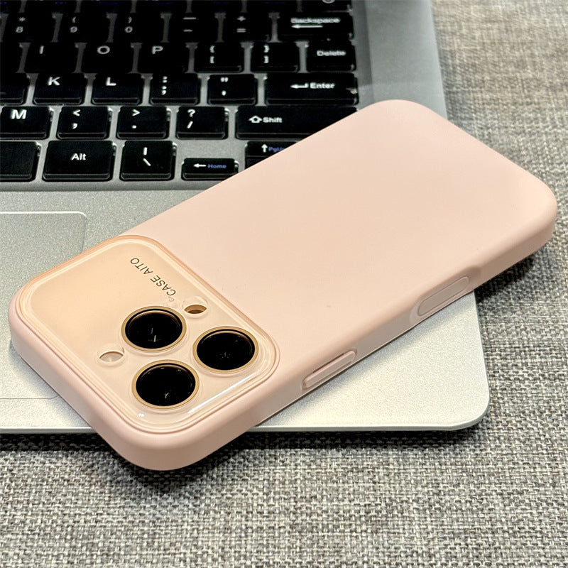 Boîtier liquide anti-goutte tout inclus avec une grande fenêtre de visualisation pour téléphones