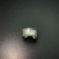 Vintage Music and Redemption Silver Wide Band Ring Retro Music Note Statement Ring Unisexe
