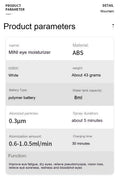 Maison Portable Compresseur Atomisation des yeux Hydratant soin des yeux Machine à laver les yeux