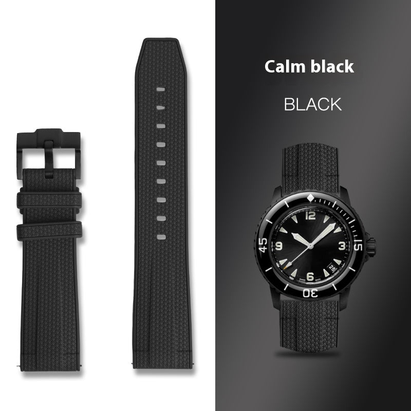Bracelet de montre de sport en silicone en caoutchouc
