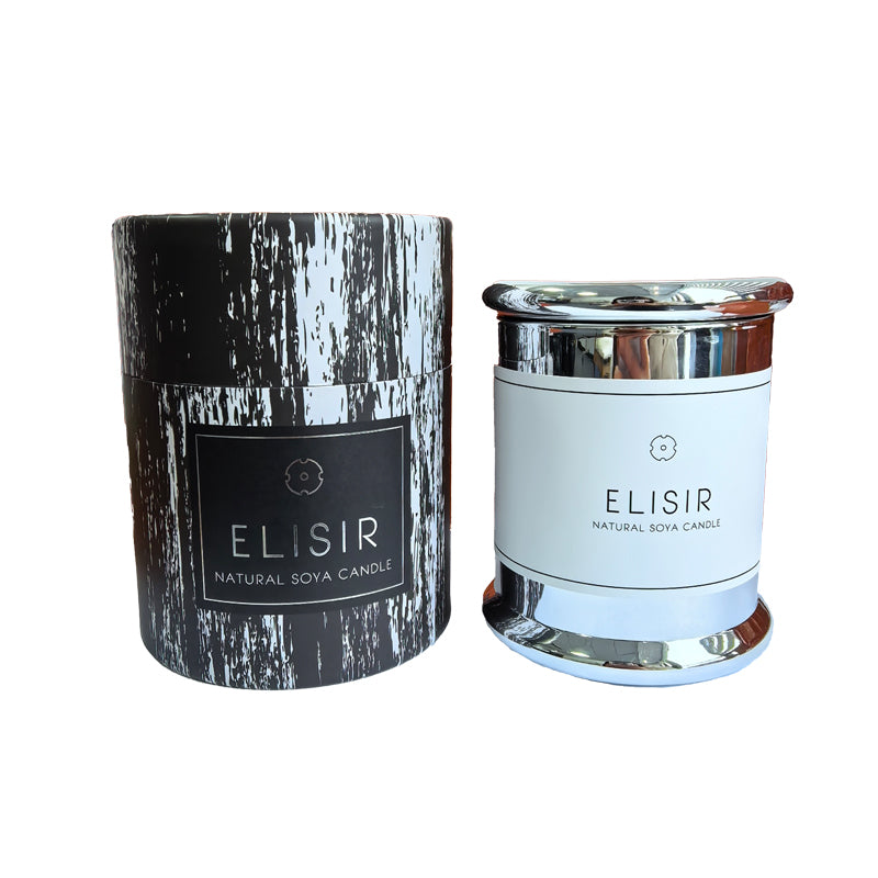 Bougie de cire de soja Premium ELISIR 255g