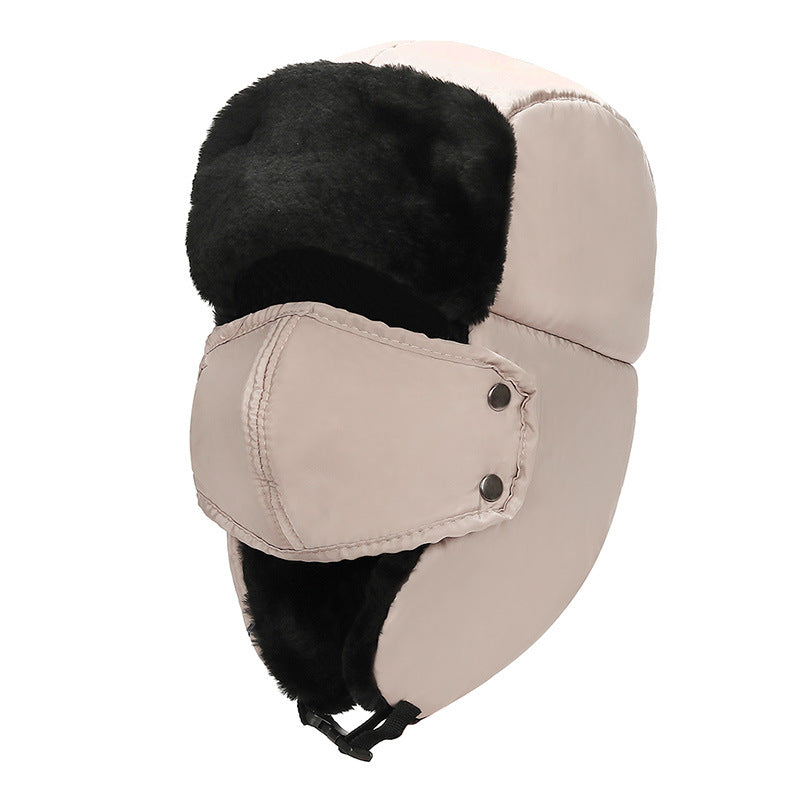 Chapeau épais Plus Velvet Lei Feng résistant au froid