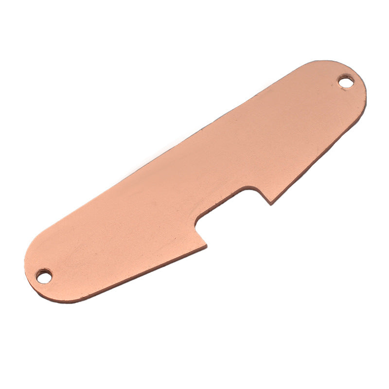 Pickup de guitare électrique simple bobine avec une plaque de base en cuivre