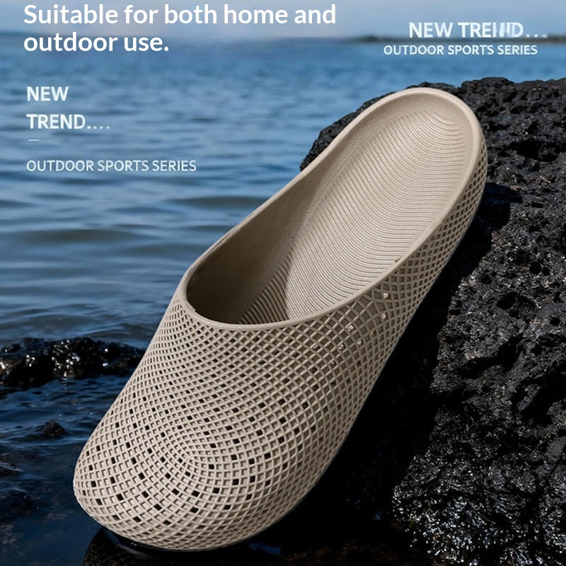 Hommes Respirant Chaussures d'eau Slip-On River-Walking Sandales