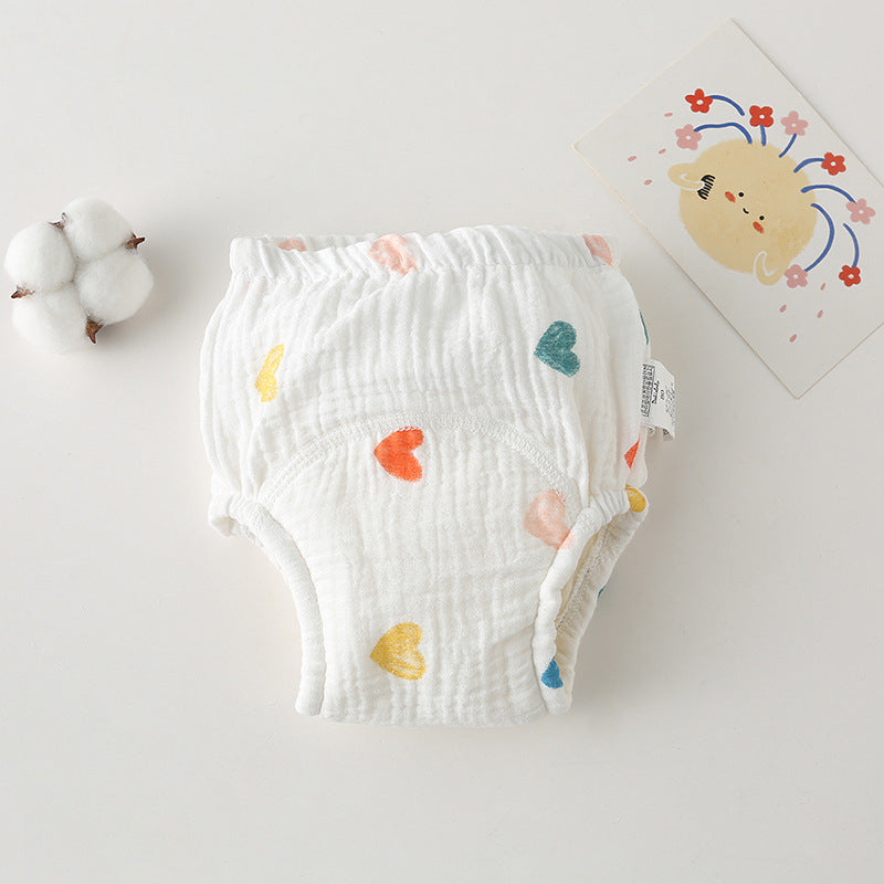 Corean Gauze Cotton Baby's Ring Urine Waterproof pour prévenir les fuites de piège d'entraînement d'urine
