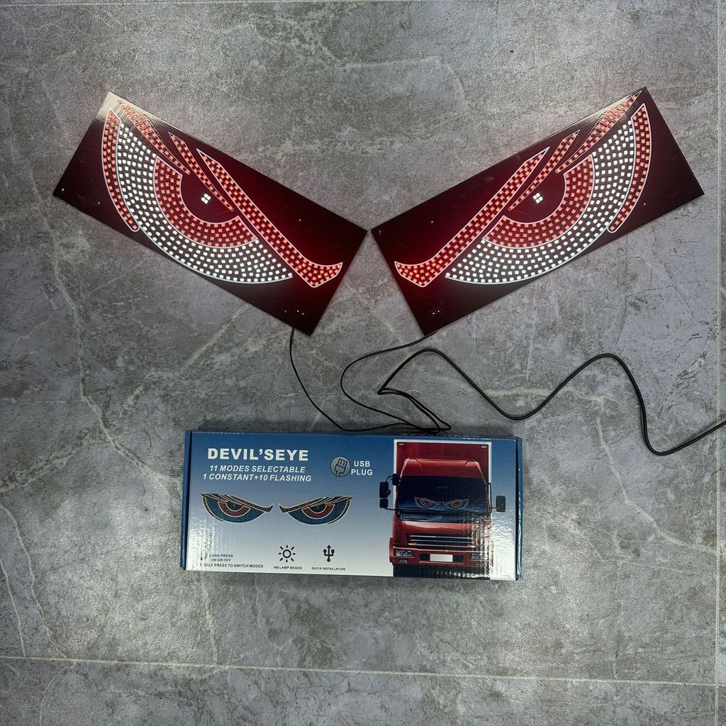 Étiquette de lumière de voiture dynamique affichage LED