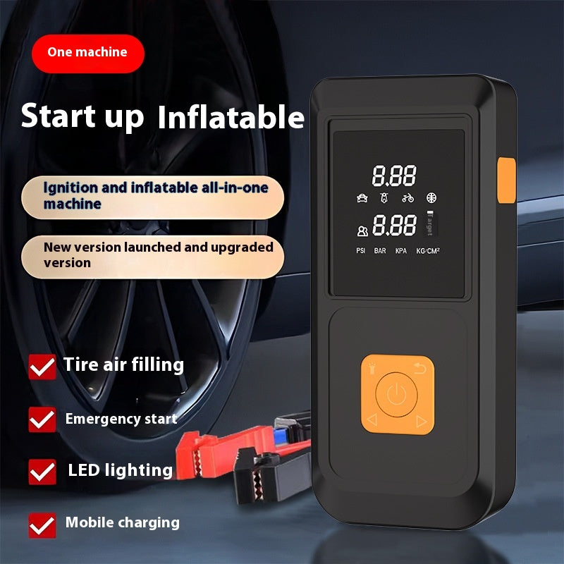 Véhicule Air Intelligent Digital Display Car Start Emergency Supply All-in-one Multi-functi