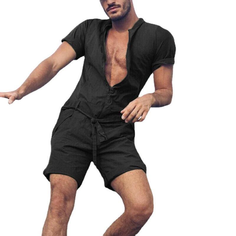 Robe de saut à manches courtes pour homme