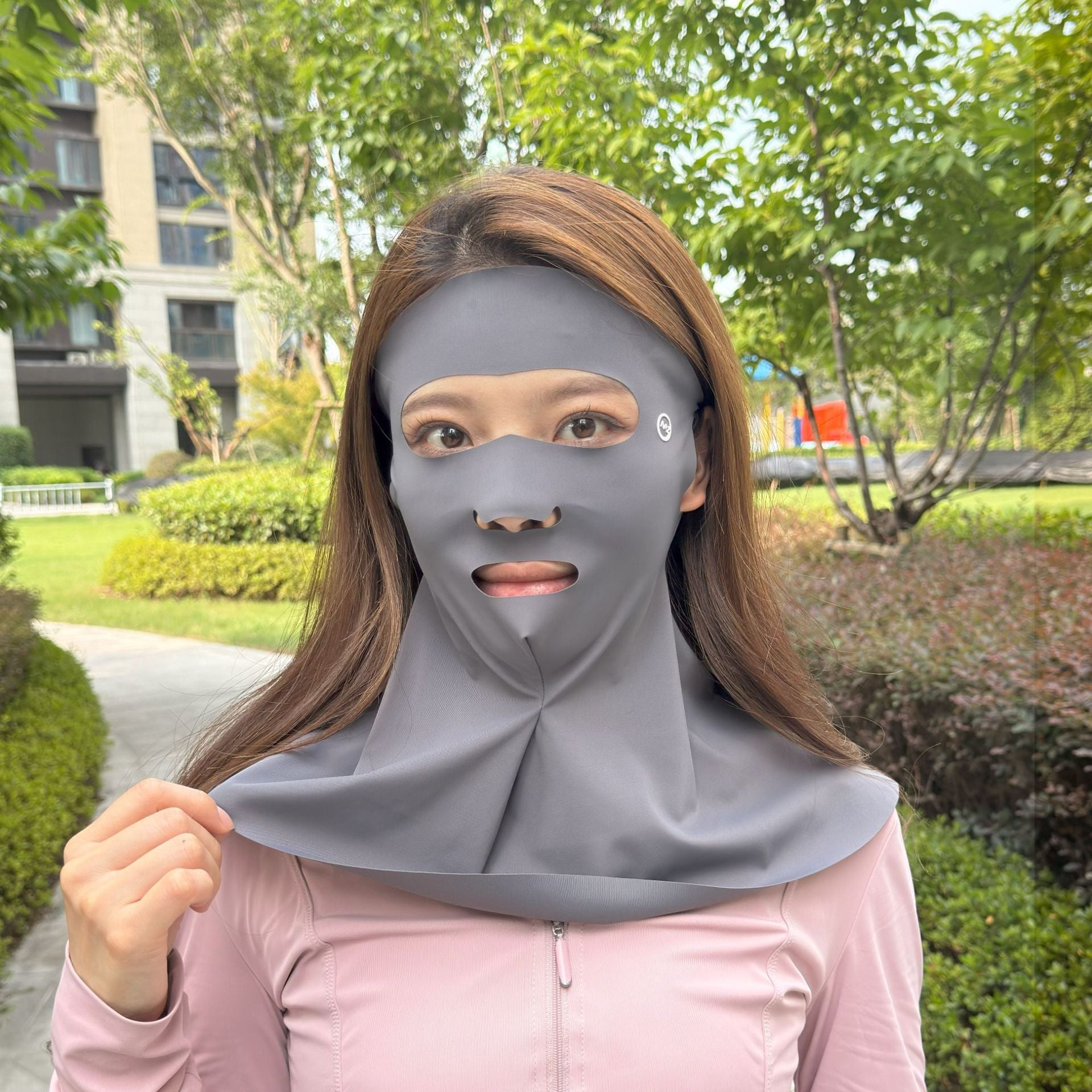 Masque visage protecteur du soleil pour les femmes Protection complète contre les UV