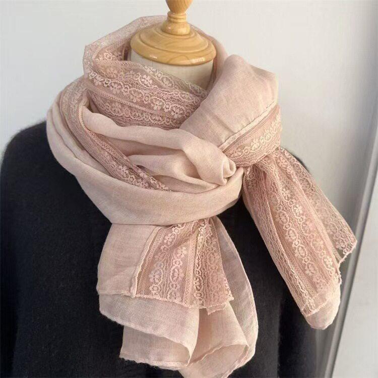 Women's Lace Shawl Sun Protection