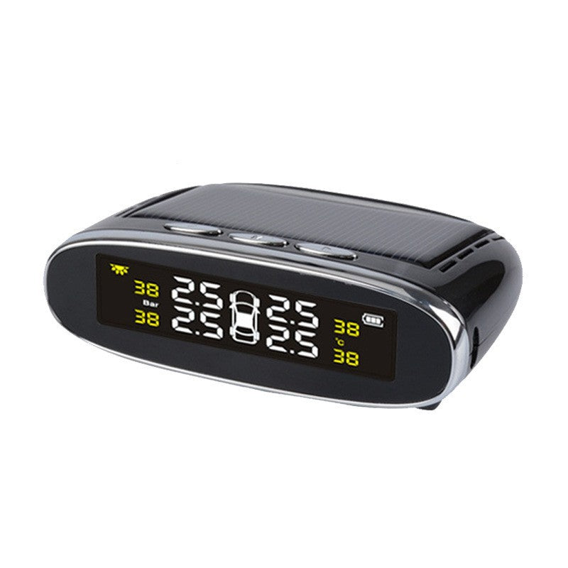 Affichage elliptique Moniteur de pression des pneus USB Solaire Chargeur Capteur interne et externe