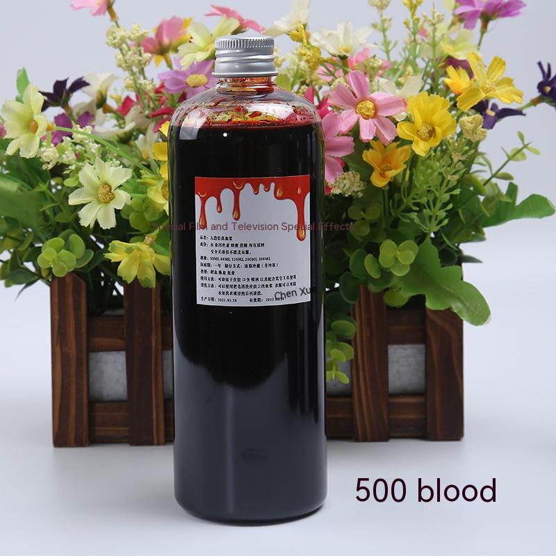Décoration d'Halloween Plasma faux sang Capsule de simulation Props