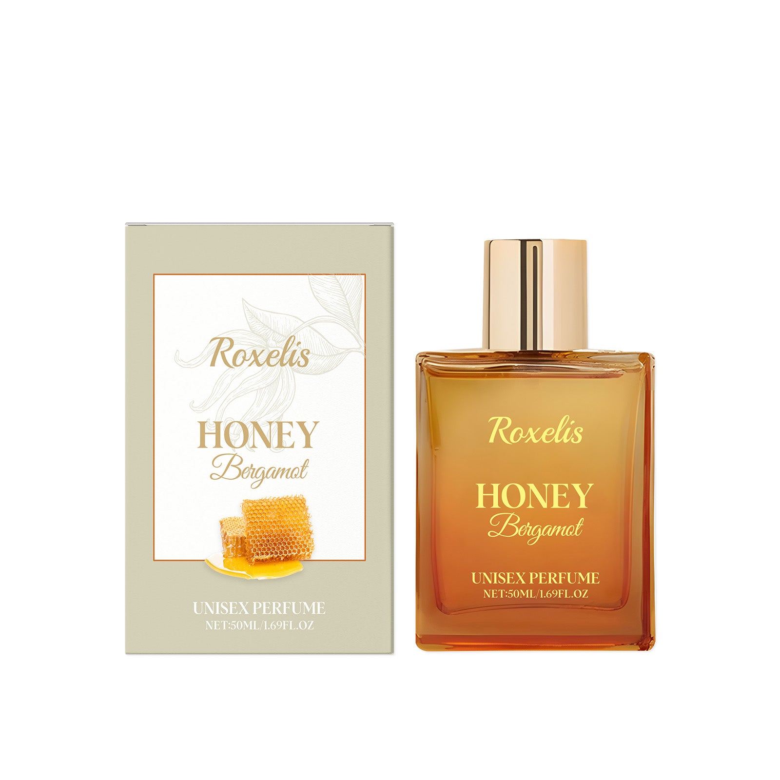 Le miel unisexe Bergamot parfumé longue durée lumière et fragrance fraîche Subtle et élégant Scent