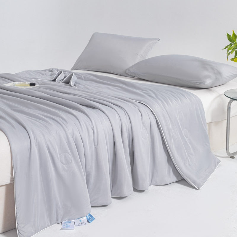 Quilt d'été en soie glacée fraîche et fine