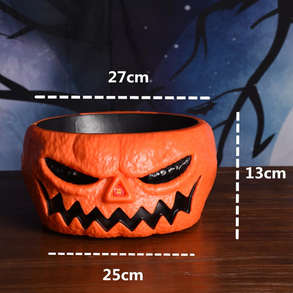 Halloween Habiller électrique parler citrouille Candy Bowl